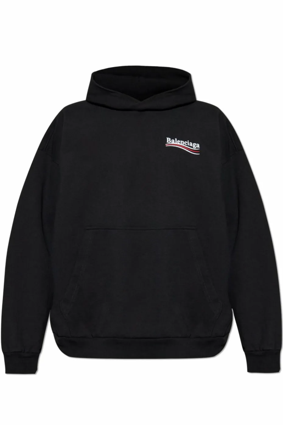 Balenciaga CZARNY Bluza z kapturem