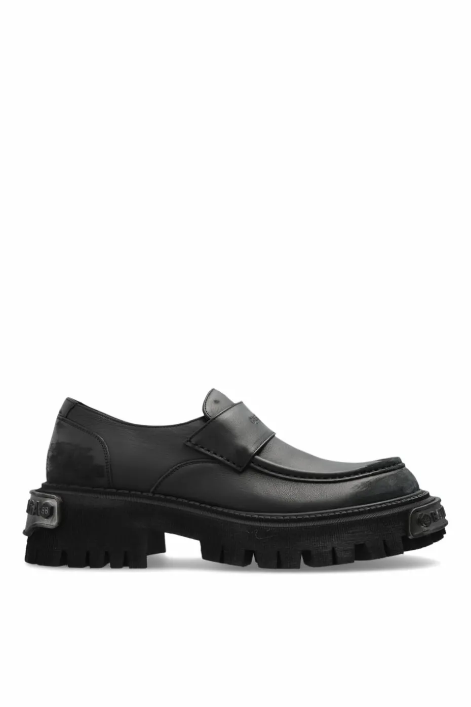 Balenciaga CZARNY Buty `Tractor` typu `loafers`