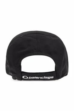 Balenciaga CZARNY Czapka z daszkiem