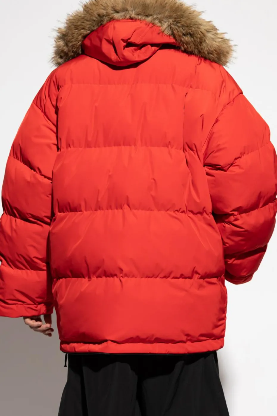 Balenciaga CZARNY Dwustronna kurtka ocieplana