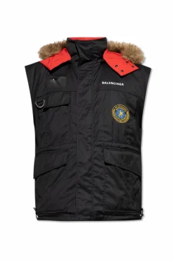 Balenciaga CZARNY Dwustronna kamizelka