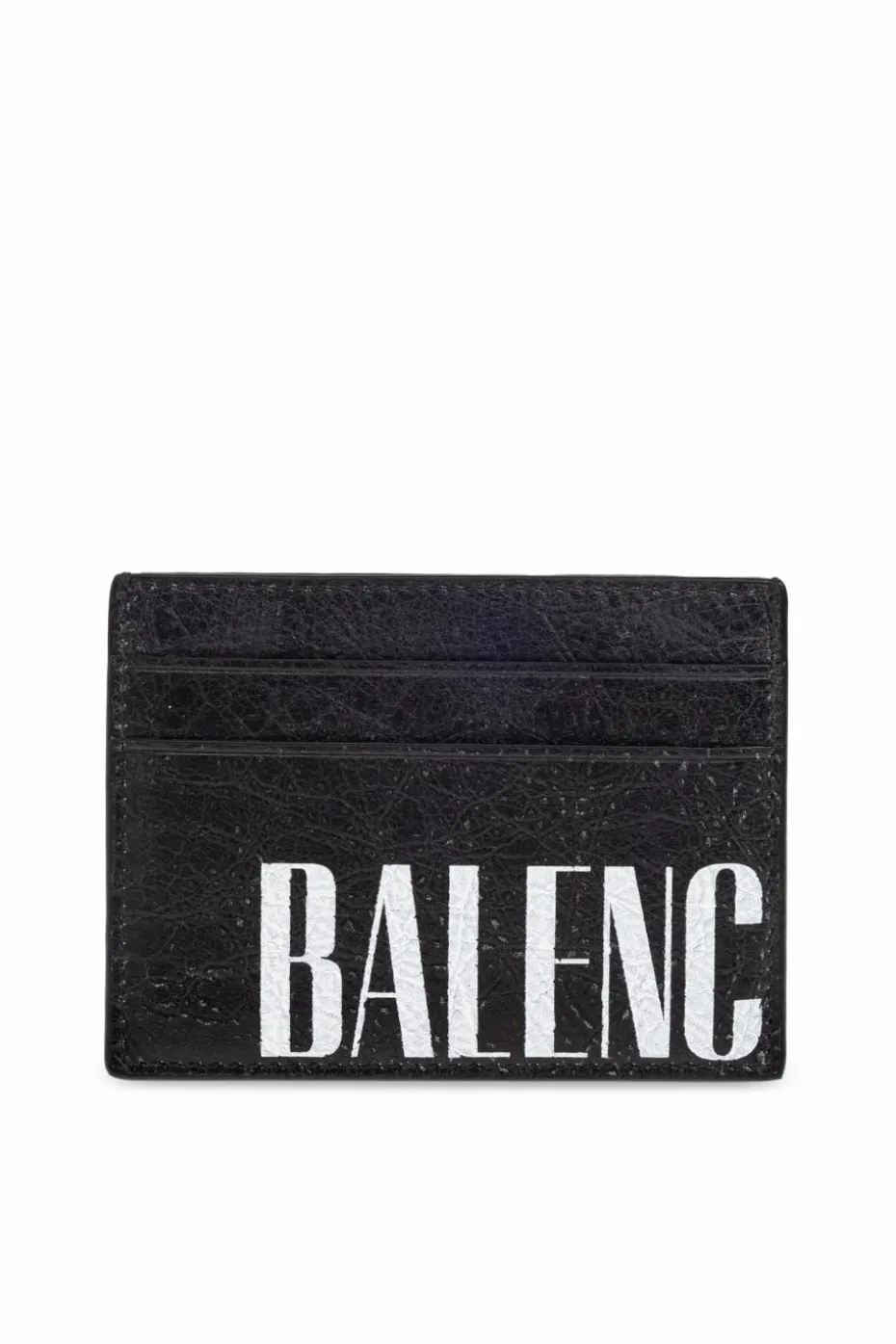 Balenciaga CZARNY Etui na karty