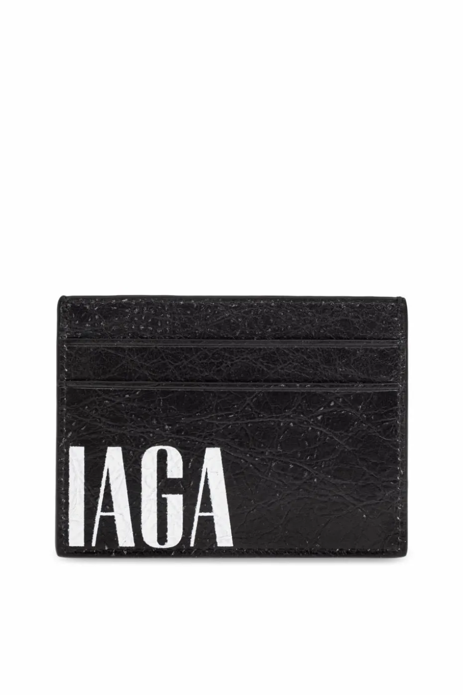 Balenciaga CZARNY Etui na karty