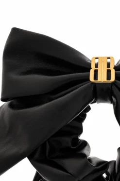 Balenciaga CZARNY Gumka do włosów