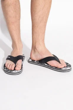 Balenciaga CZARNY Japonki z logo