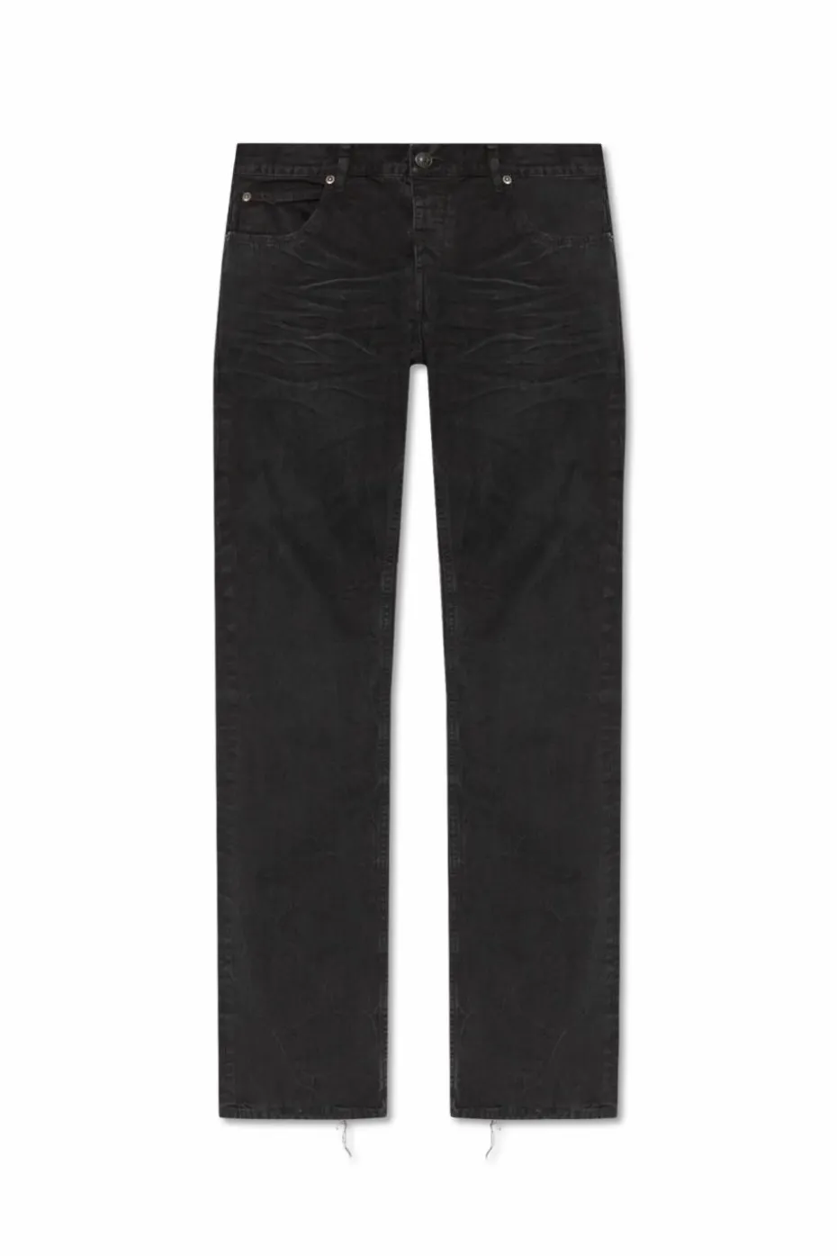 Balenciaga CZARNY Jeansy z efektem `vintage`