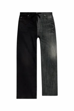 Balenciaga CZARNY Jeansy z szerokimi nogawkami