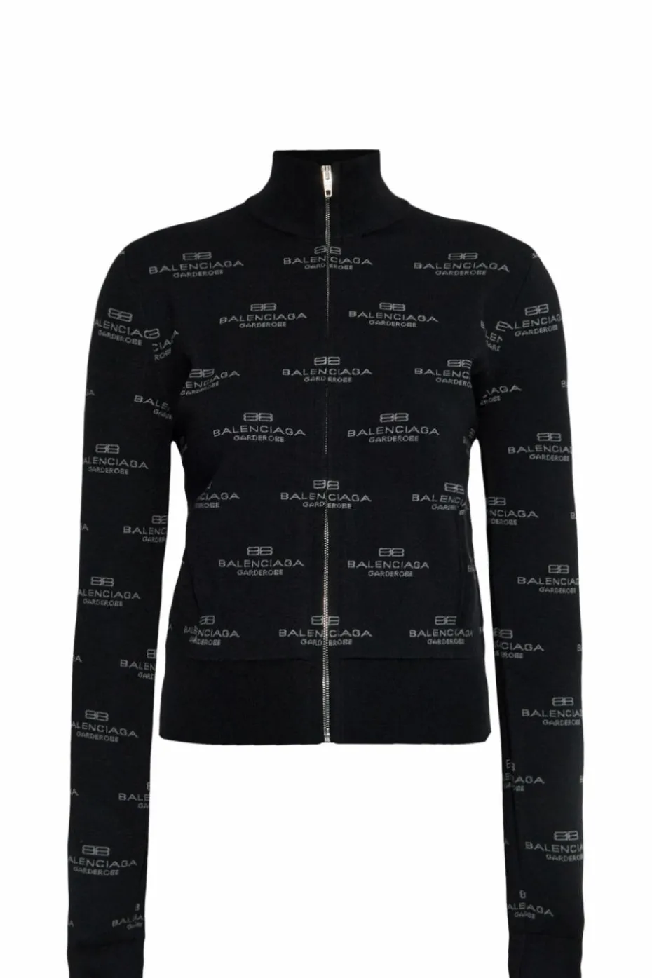 Balenciaga CZARNY Kardigan z logo