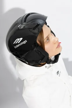Balenciaga CZARNY Kask do narciarstwa i snowboardu z kolekcji ‘Skiwear’