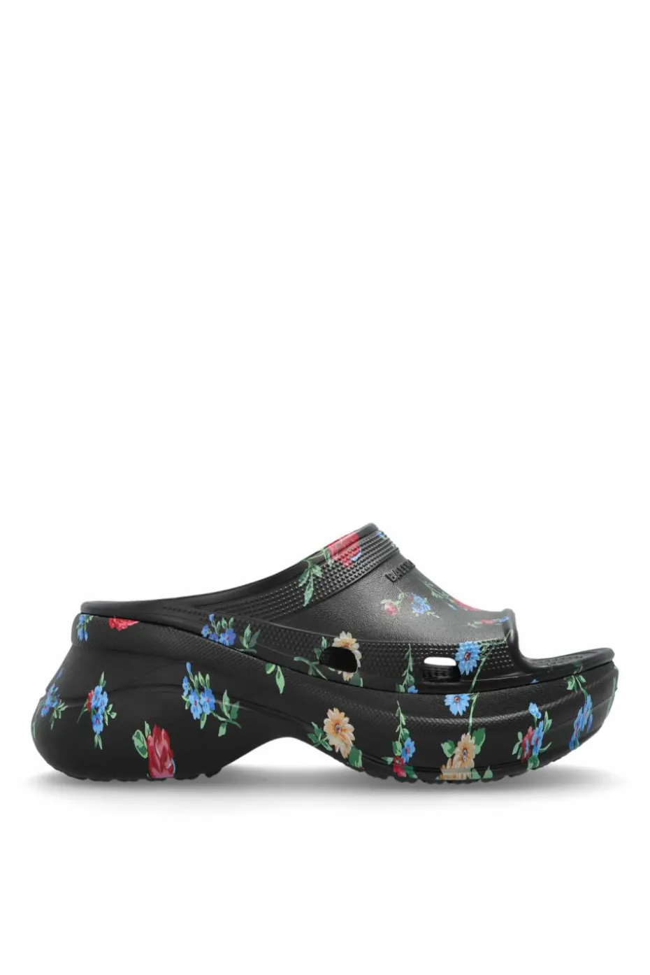 Balenciaga CZARNY Klapki `POOL CROCS`