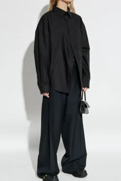 Balenciaga CZARNY Koszula z logo