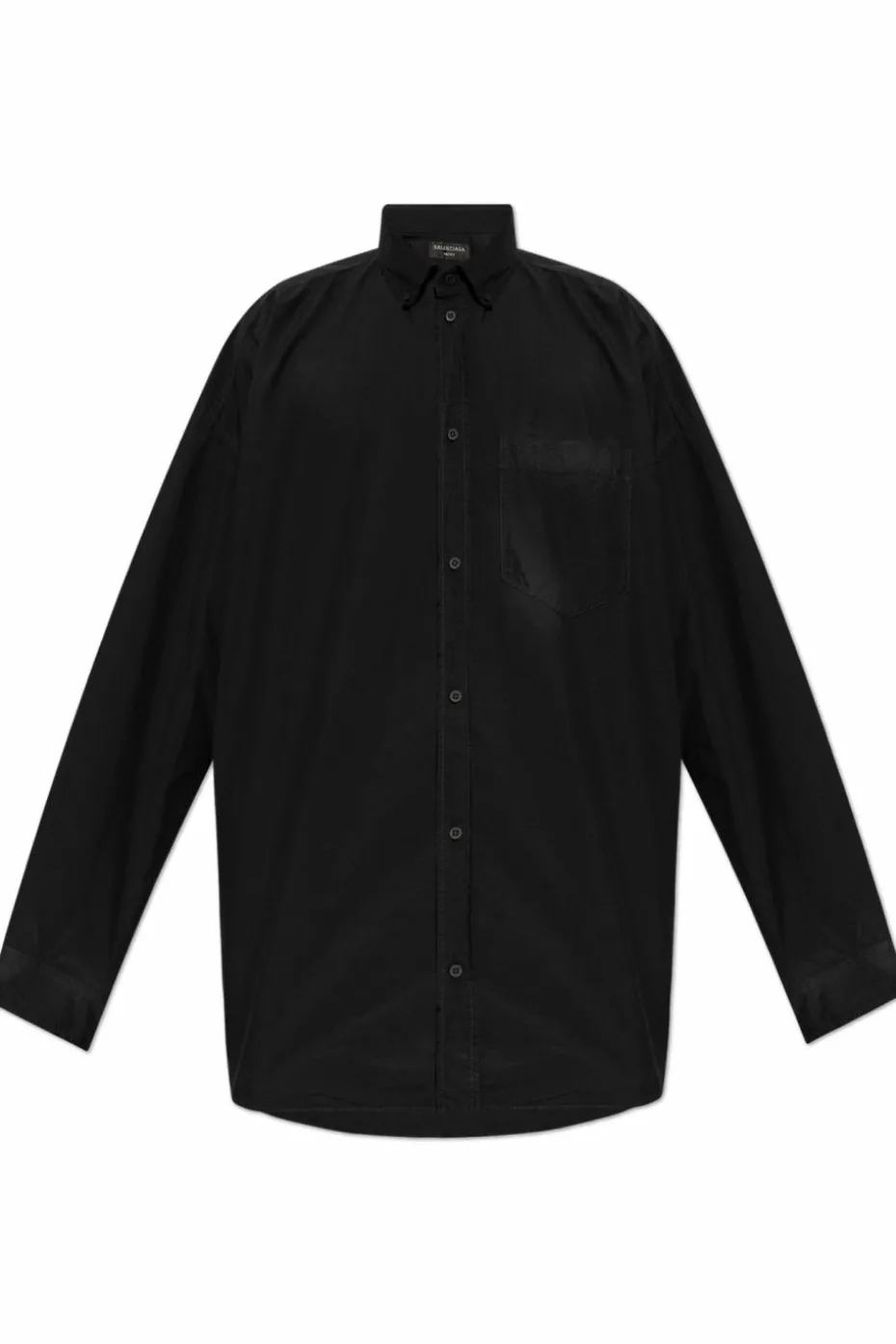 Balenciaga CZARNY Koszula z kieszenią