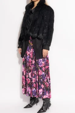 Balenciaga CZARNY Koszula o asymetrycznym kroju