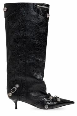 Balenciaga CZARNY Kozaki na obcasie