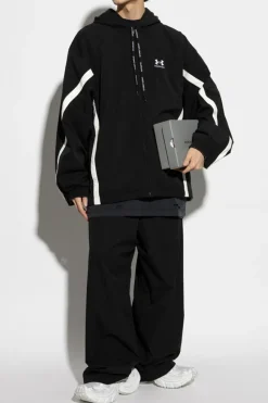 Balenciaga CZARNY Kurtka z logo