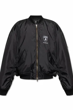Balenciaga CZARNY Kurtka typu `bomberka`