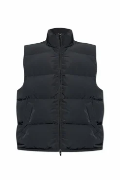 Balenciaga CZARNY Ocieplana kamizelka z kolekcji `Skiwear`