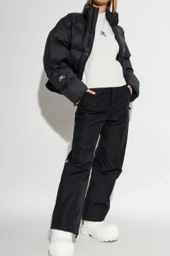 Balenciaga CZARNY Ocieplana kurtka z kolekcji `Skiwear`