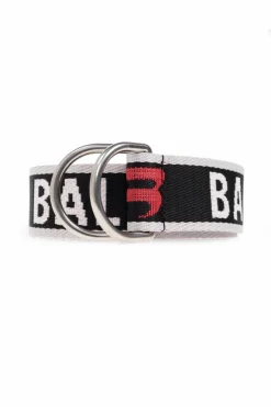 Balenciaga CZARNY Pas z logo