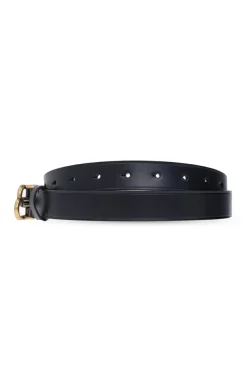 Balenciaga CZARNY Pasek z logo