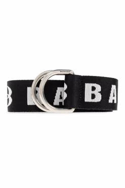 Balenciaga CZARNY Pasek z logo