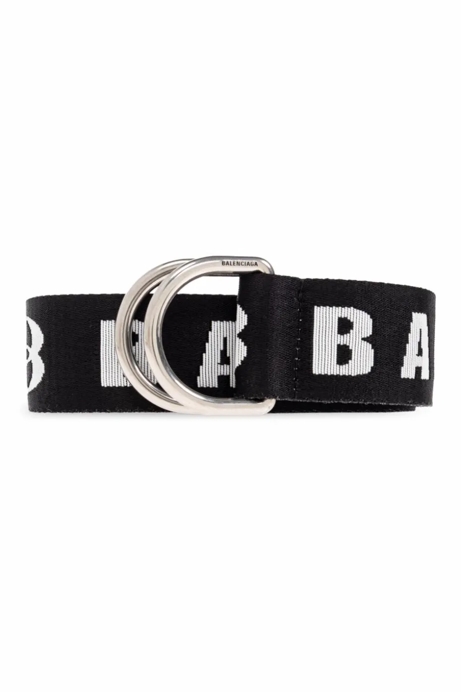 Balenciaga CZARNY Pasek z logo