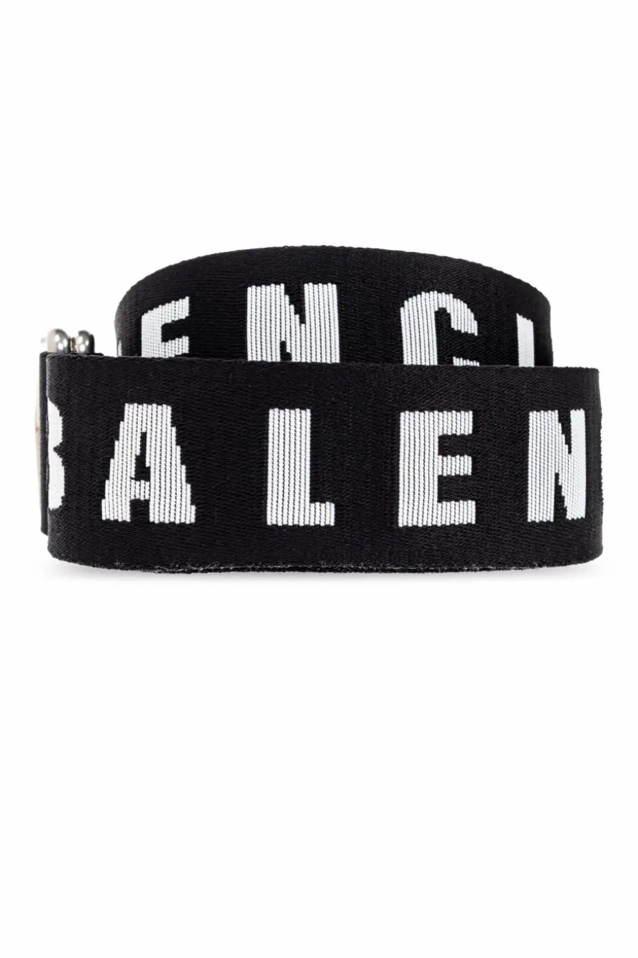Balenciaga CZARNY Pasek z logo
