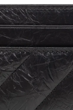 Balenciaga CZARNY Pikowane etui na karty