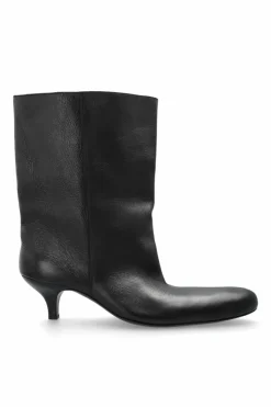 Balenciaga CZARNY Skórzane buty ‘Cagole’