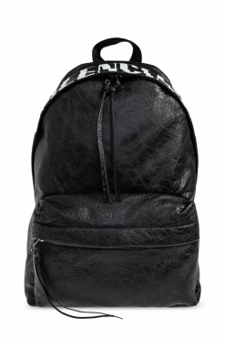 Balenciaga CZARNY Skórzany plecak `Arena`