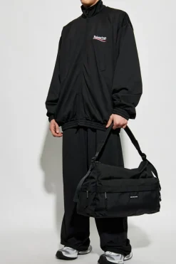 Balenciaga CZARNY Spodnie z logo
