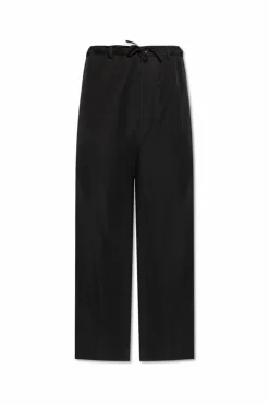 Balenciaga CZARNY Spodnie o luźnym kroju
