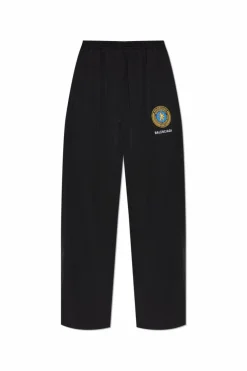 Balenciaga CZARNY Spodnie z logo