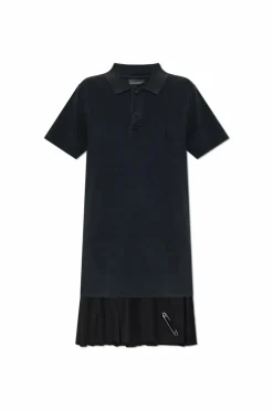 Balenciaga CZARNY Sukienka z logo