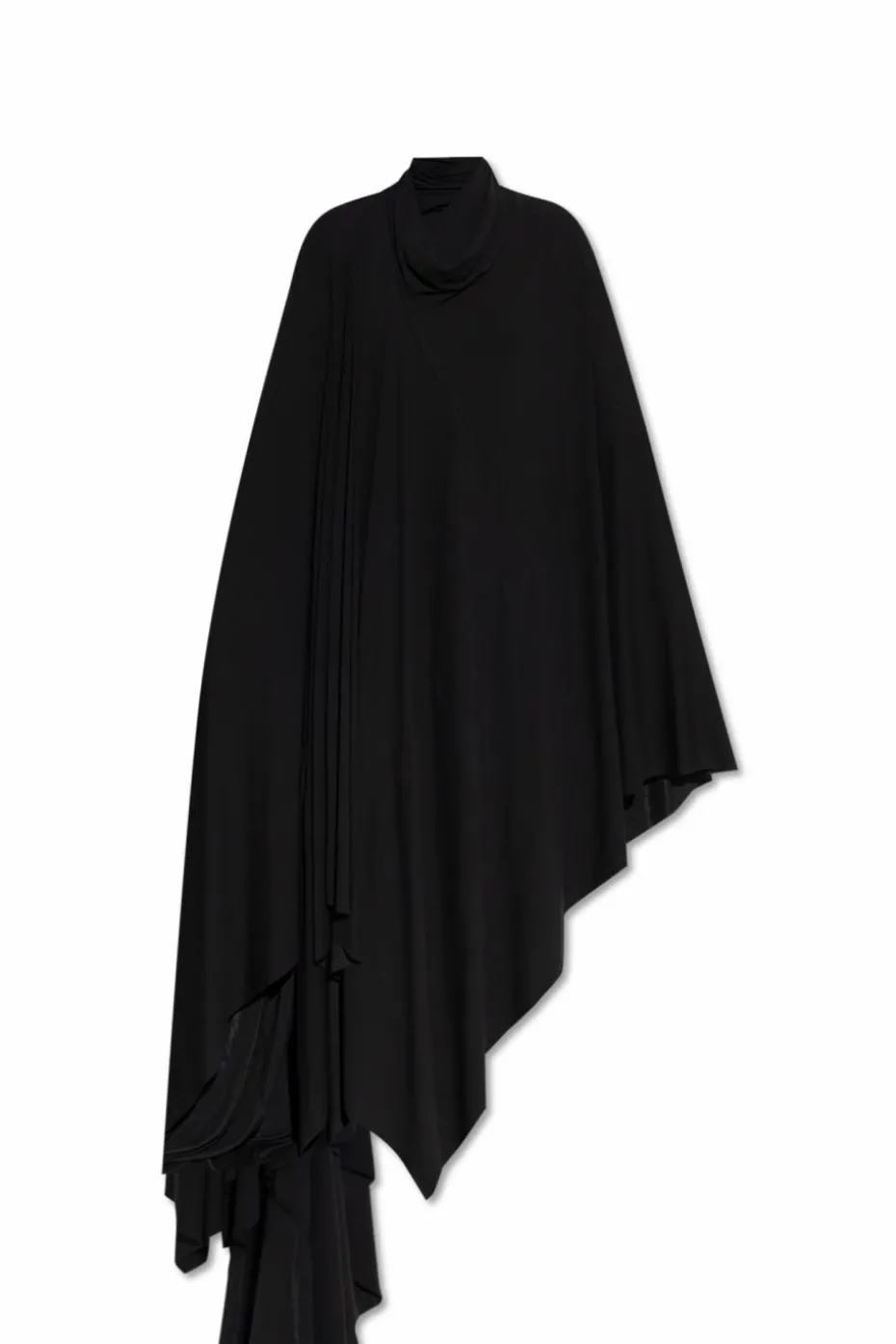 Balenciaga CZARNY Sukienka typu `oversize` ze stójką
