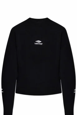 Balenciaga CZARNY Sweter z kolekcji `Skiwear`