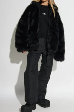 Balenciaga CZARNY Sweter z kolekcji `Skiwear`