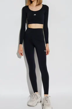 Balenciaga CZARNY Top sportowy z logo