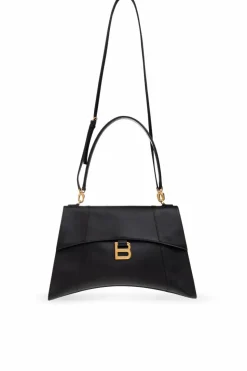 Balenciaga CZARNY Torba do ręki `Hourglass Medium`