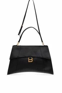 Balenciaga CZARNY Torba do ręki ‘Hourglass Soft Large’