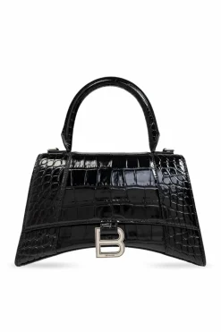 Balenciaga CZARNY Torba na ramię `Hourglass`