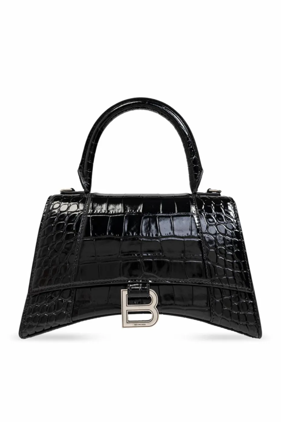Balenciaga CZARNY Torba na ramię `Hourglass`