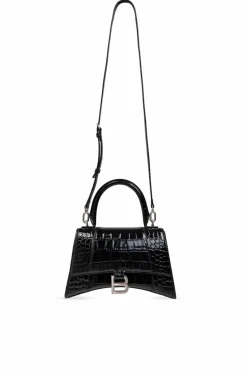 Balenciaga CZARNY Torba na ramię `Hourglass`