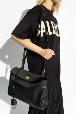 Balenciaga CZARNY Torba na ramię ‘Rodeo Medium’
