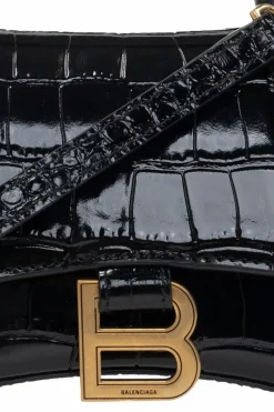 Balenciaga CZARNY Torba na ramię ‘Hourglass XS’