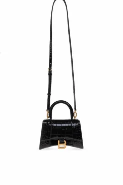 Balenciaga CZARNY Torba na ramię ‘Hourglass XS’