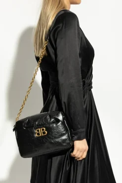 Balenciaga CZARNY Torba na ramię `Monaco Small`