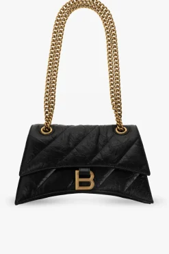 Balenciaga CZARNY Torba na ramię ‘Crush Small’