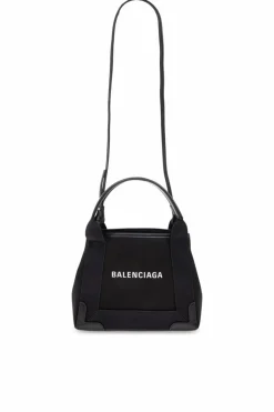 Balenciaga CZARNY Torba na ramię ‘Navy Cabas’