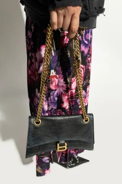 Balenciaga CZARNY Torba na ramię `Crush`